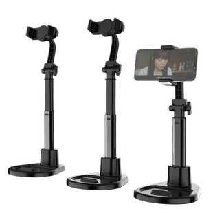 2024新款手机桌面直播支架看电视神器可伸缩升降俯拍多功能架子平板ipad拍摄俯拍通用支撑架床头自拍双机位