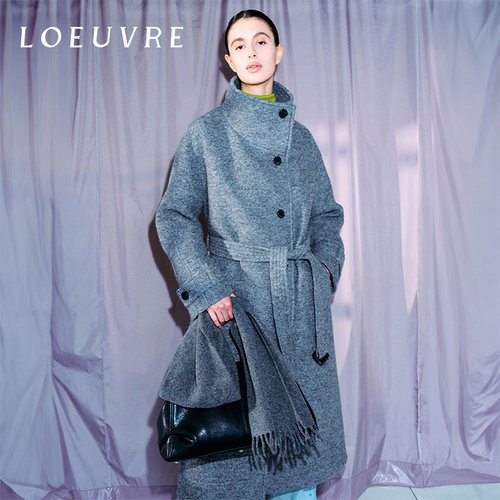 loeuvre郑丽媛同款羊毛大衣