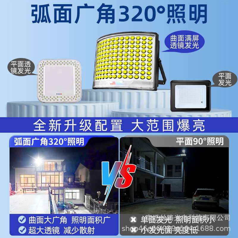 太阳能灯户外庭院灯天黑自动亮防水感应LED超亮大功率太阳能路灯