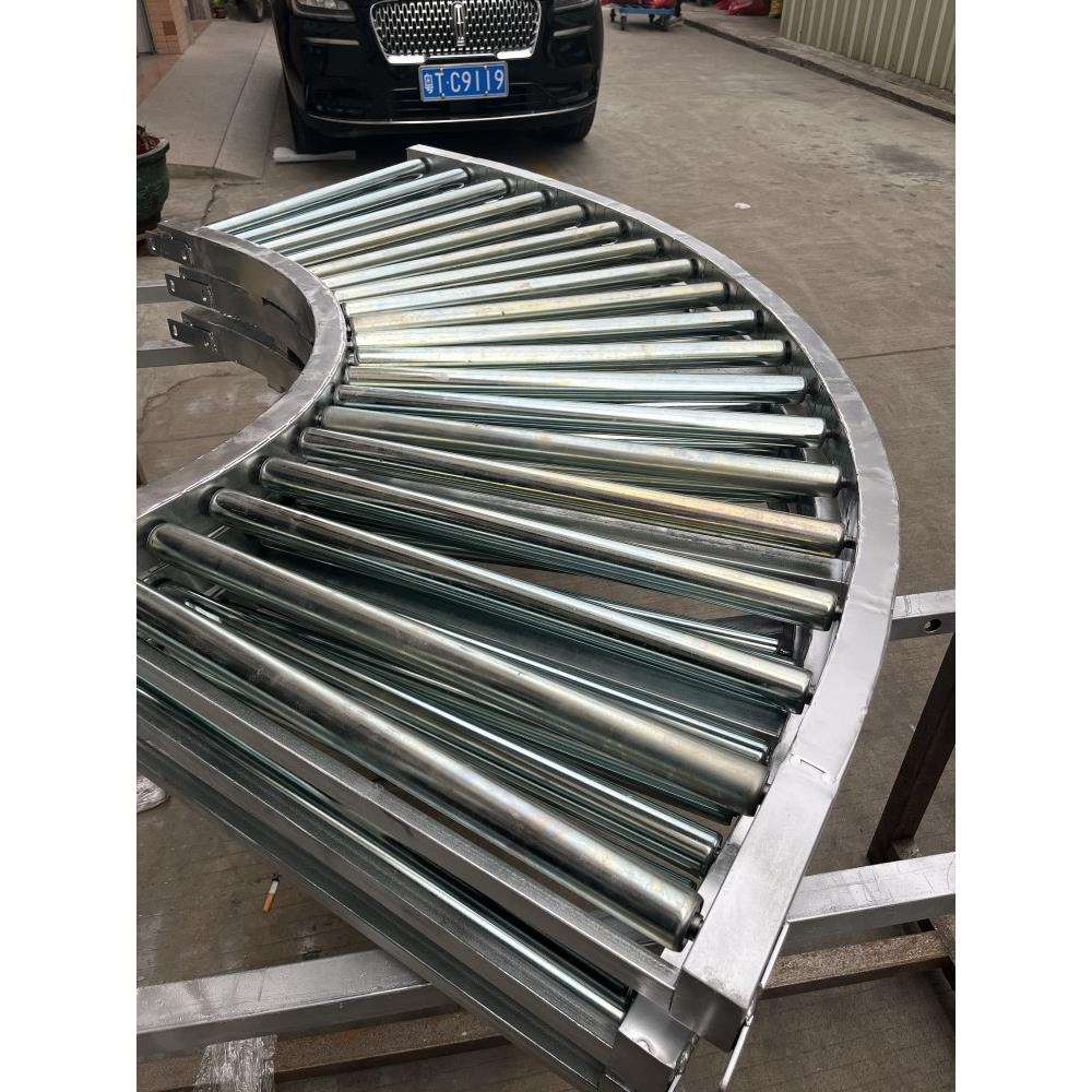 卸货神器滑梯随车输送搬运神器镀锌滚筒输送机下货无动力卸货滑轮