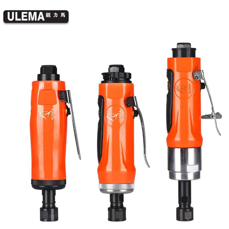 ULEMA气动打磨机风动磨机气磨机带3-6mm夹头汽车轮胎补胎磨光机