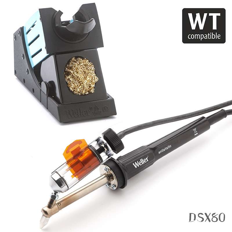 德国weller威乐通用型DSX80吸锡枪80W吸锡笔WR3000M综合返修台