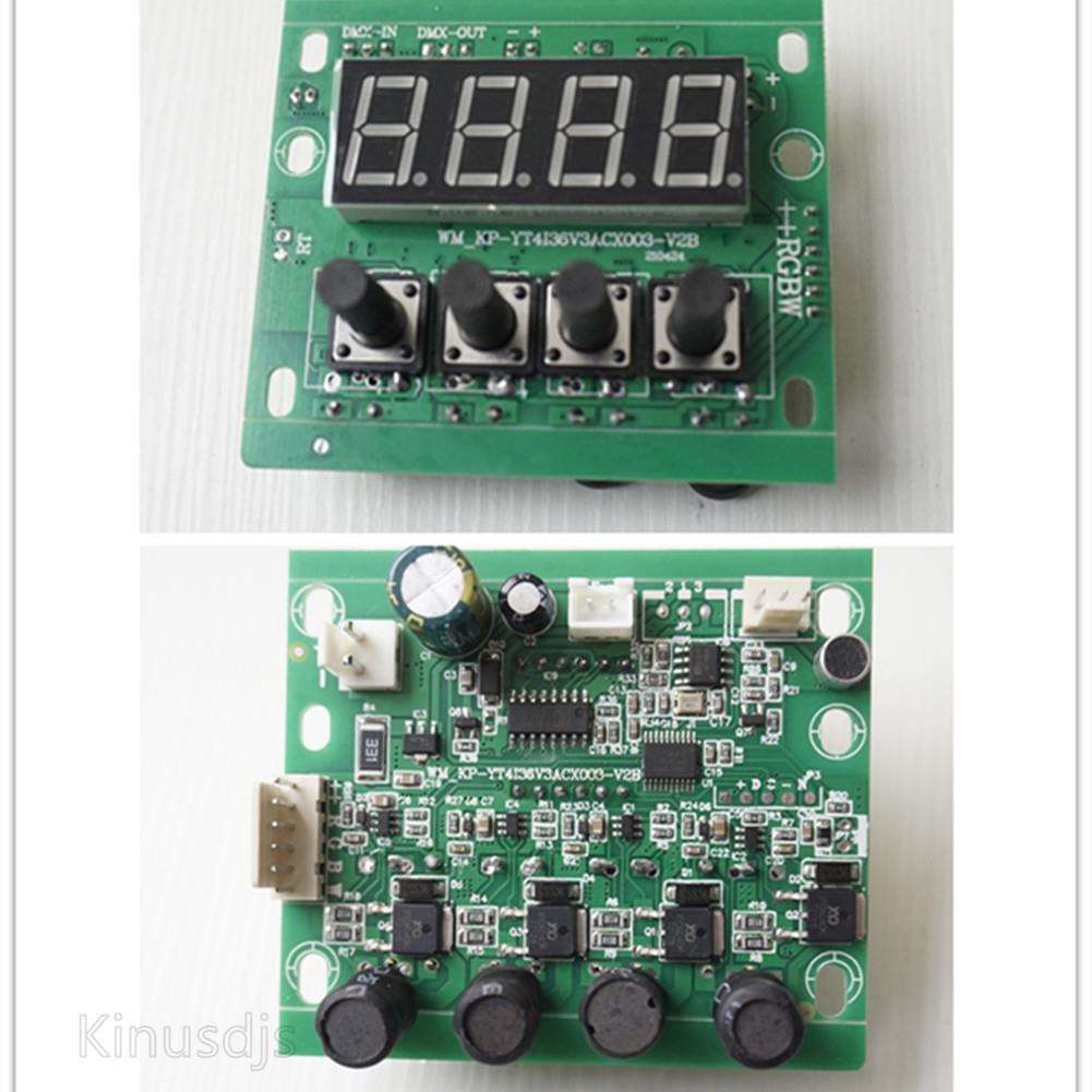 LED54颗四色帕灯恒流分体主板 防水帕灯主板舞台帕灯恒压控制板