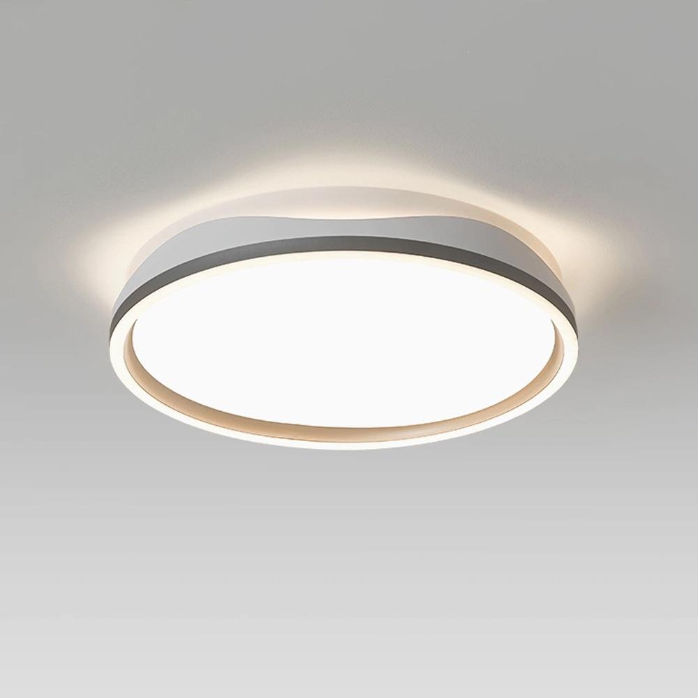 现代简约主卧室灯高级感客厅灯大气家用2024新款全光谱极简吸顶灯