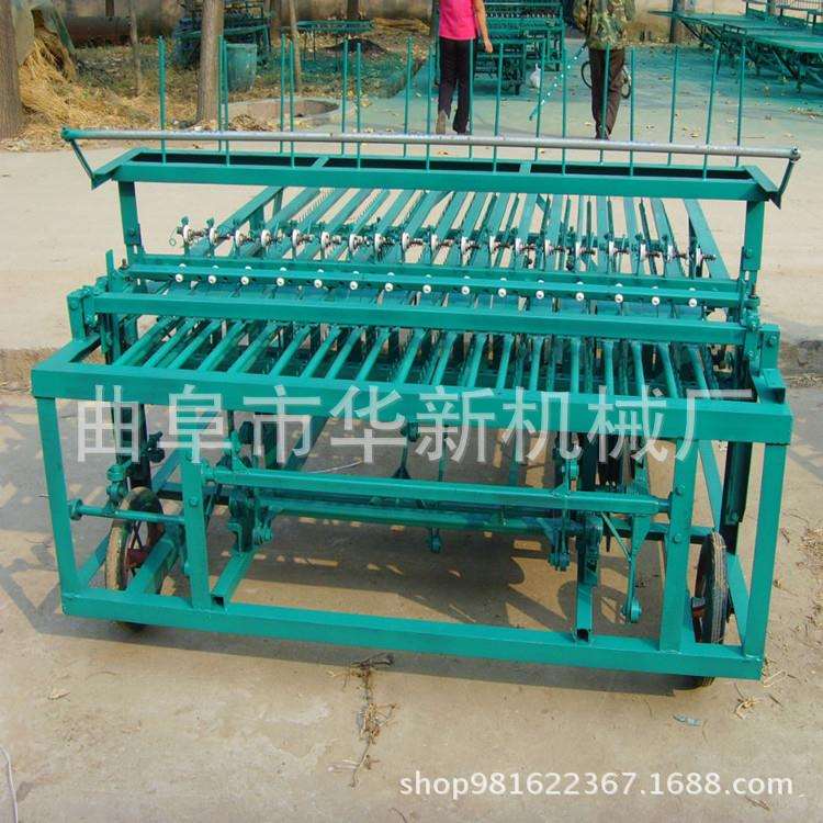 稻草编织草帘子 自动匀草打帘机厚度可调 农业芦苇草帘机