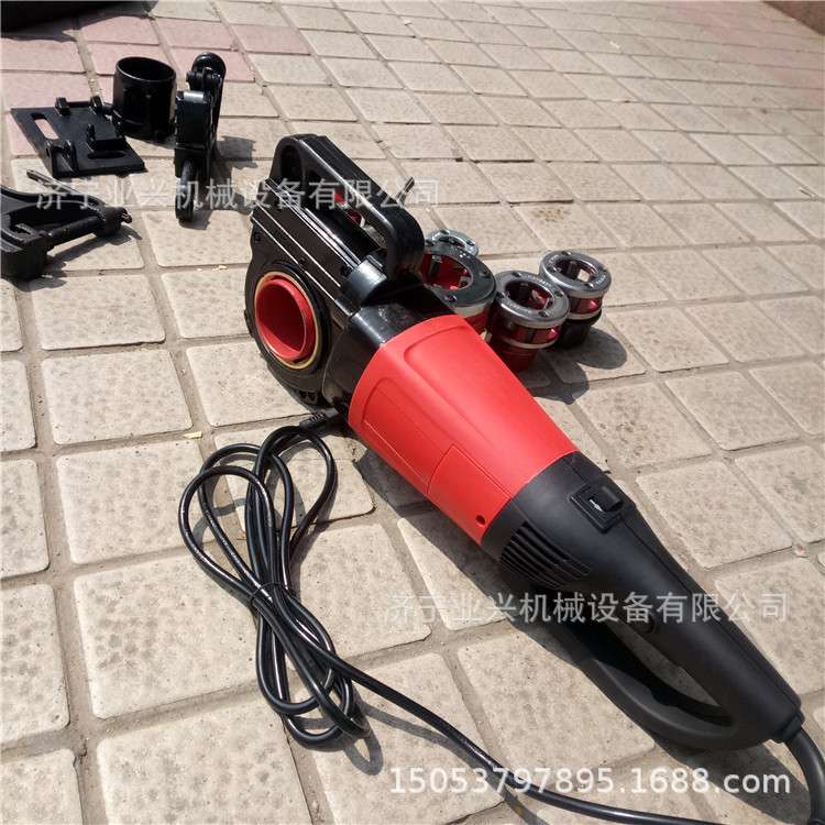 SQ-2手提式电动套丝机 经济型套丝机带切管 手持式电动套丝机