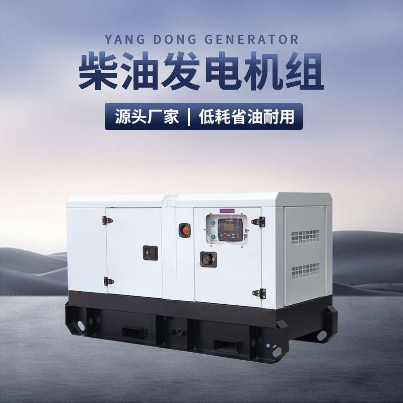扬动柴油发电机20KW小型发电机低噪音25KVA静音全自动厂家直供
