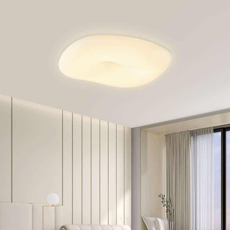 2025新款客厅曲奇吸顶灯主卧室现代简约创意儿童房奶油风吊灯具