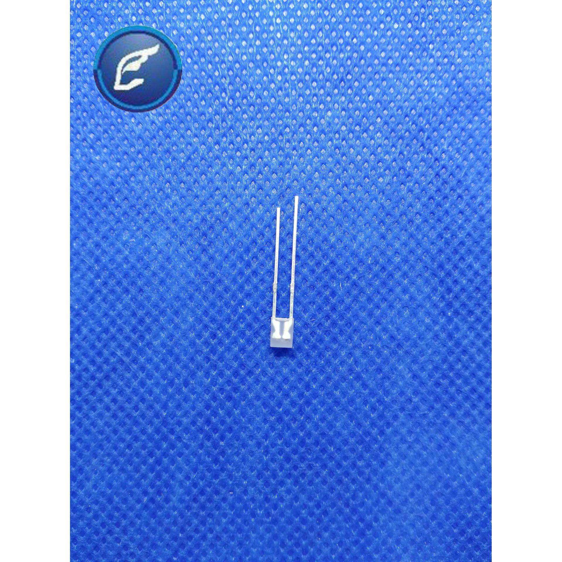 方形234透明无边红蓝双闪 直插式led灯珠 234红蓝双色