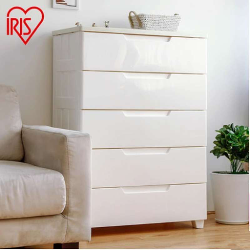 爱丽思加厚抽屉式收纳柜子塑料储物箱卧室家用衣服柜爱丽丝五斗柜