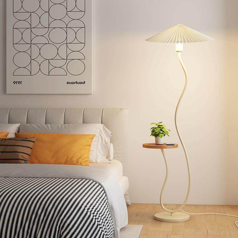 北欧智能床头柜百褶落地灯置物架一体客厅沙发茶几台灯卧室氛围灯,农机/农具/农膜,其它农用工具,淘宝优惠券,粉丝福利购,淘宝优惠卷