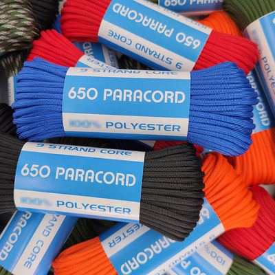 乐石九芯高强度耐磨伞绳