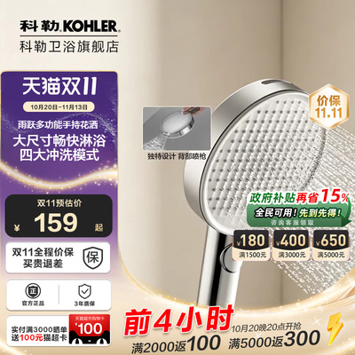 科勒手持花洒背带喷枪莲蓬头淋浴