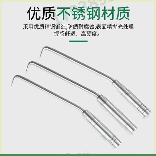 现货速发钢筋钩桩心钢扎丝钩子绑钩钢筋工不锈钢螺纹扎勾绑钩器扎