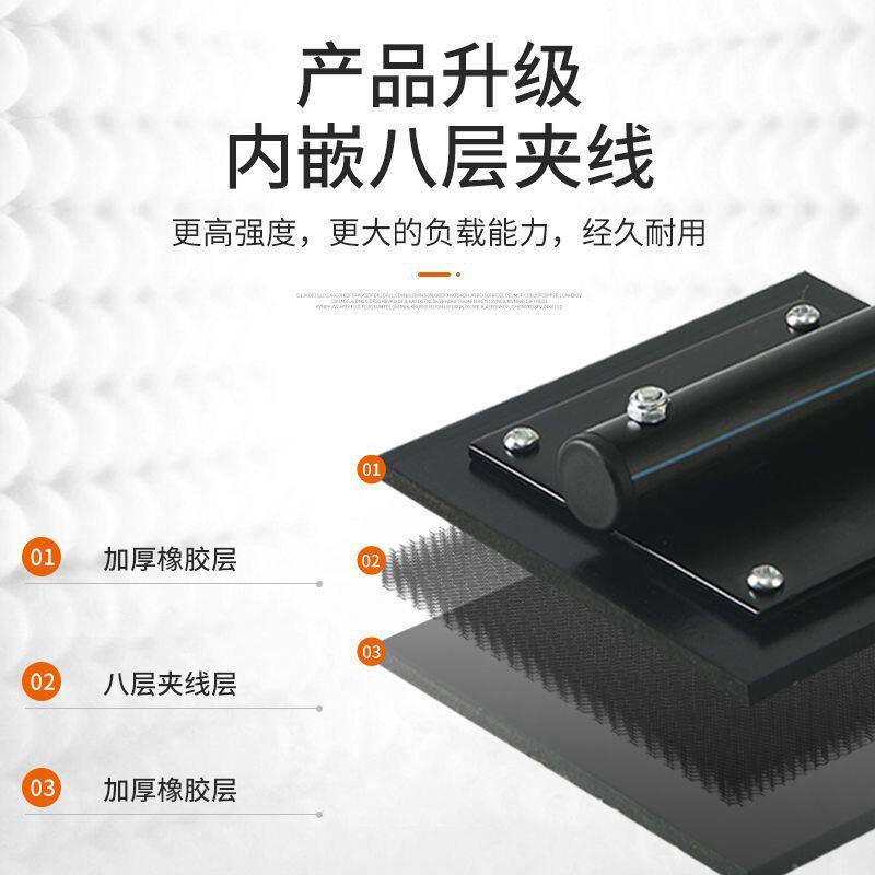 速发贴瓷砖拍打板锤地砖橡胶拍铺贴工具神器锤锤子地板安装锤