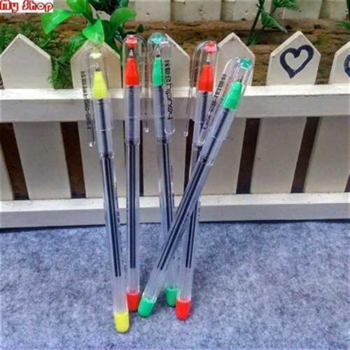 速发替芯油笔(圆珠笔好得利05mm拔帽蓝色原子笔细学生文具快递广