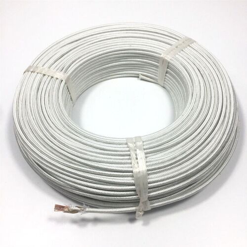 速发G500云母高温线玻纤编织绕包阻燃电磁加热线火耐高温电线软线