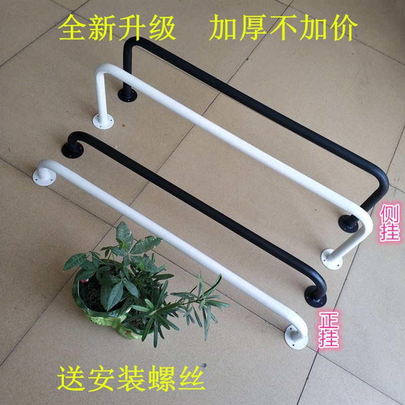 速发装装店展示店上墙男装童服架壁挂式衣服架陈列架正侧挂货架简