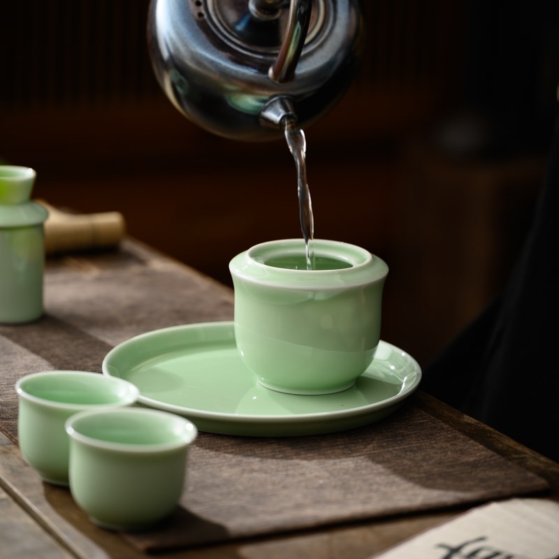 速发温酒器黄酒烫酒壶家用陶瓷暖酒热酒壶老式二两古法白酒温酒杯