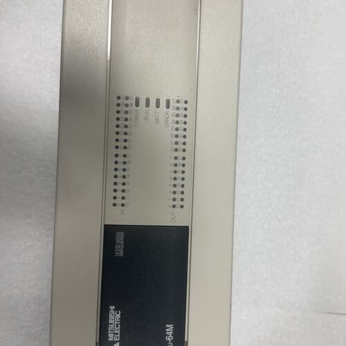 议价三凌PLC FX3U-64MT/DS，几乎全新，原装正品，功