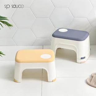 凳家加厚浴室滑凳简约风 小凳防子用换鞋