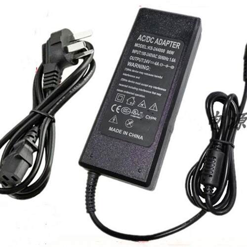 适应FJ-SW202724004000D福佳24V4A电源适配器24V96W充电器线