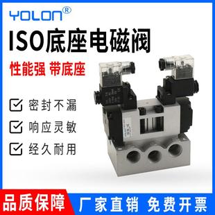 隆 上海yolon元 ISO02 大口径气缸电磁阀 A2电磁阀 气缸控制阀