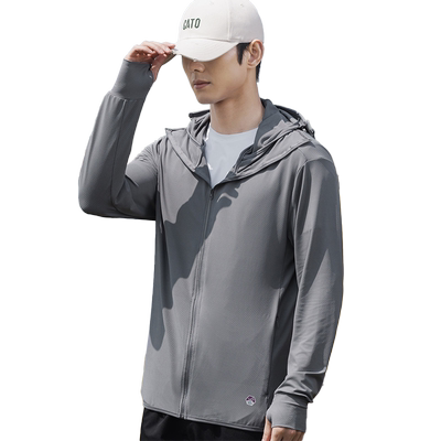 夏季薄款防紫外线户外运动防晒衣