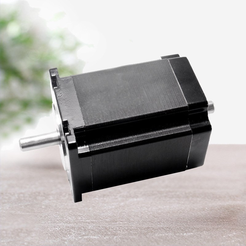 【限时清仓处理】57双出轴步进电机2相4线大扭矩76mm2.8A雕刻机3D