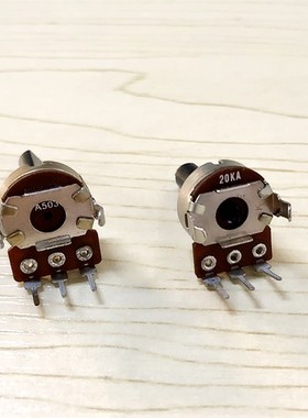 161型A50K B103 B20KB100K发烧音响音箱功放音量电位器3脚单联D轴