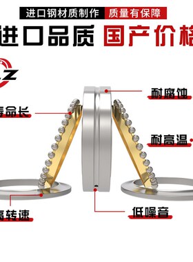 哈尔滨双向推力球机床轴承D2268140/W33/P4