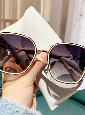 墨镜女防晒防紫外线2025年新款潮大脸显脸小太阳眼镜高级感偏光镜