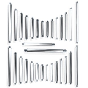 rrig Barbe ipple 現貨100pcs Piercigs Steel Labret lot