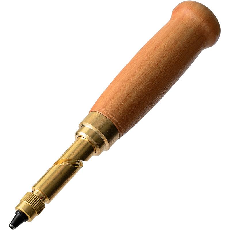 自动打孔器皮带冲可换多头皮带冲圆冲皮革打孔器旋转冲6件套装