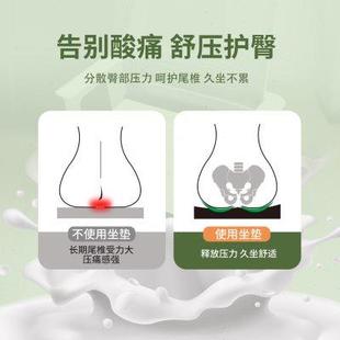 乳胶坐垫办公室久坐椅垫子沙发垫学生教室座垫飘窗垫家用 爱德福