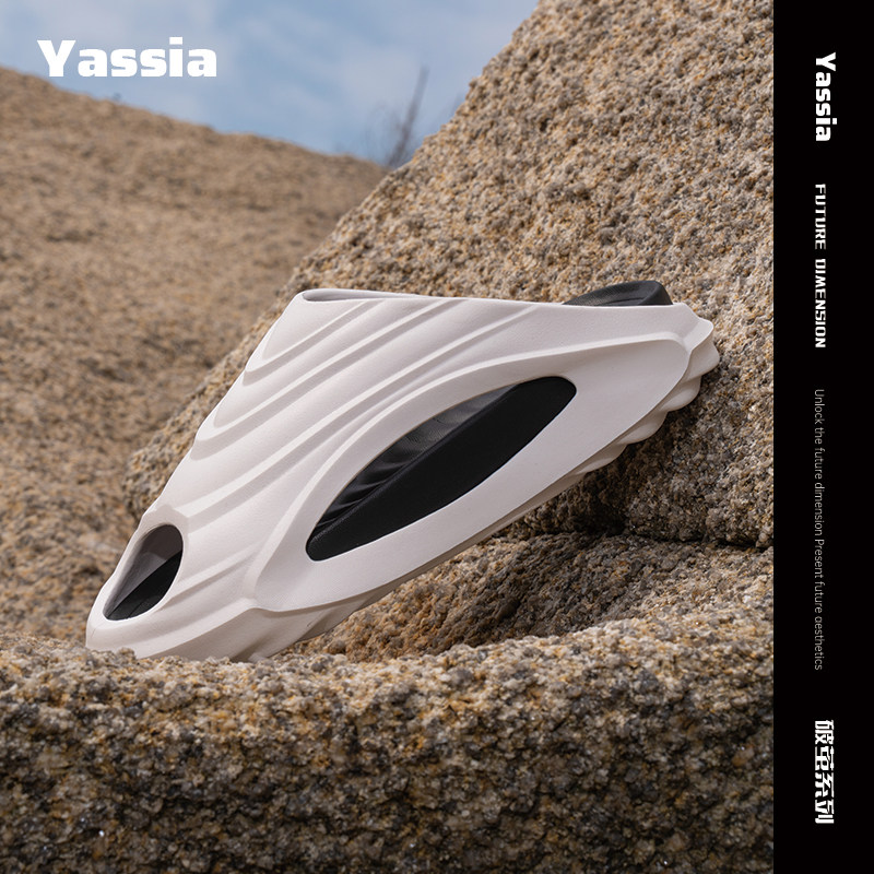 亚束破茧运动拖鞋男士夏季户外穿休闲篮球防臭情侣沙滩一字凉拖女