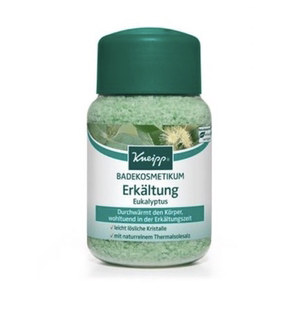 德国直邮Kneipp克奈圃尤加利精油原始盐泉浴盐500g
