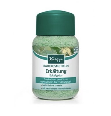 德国直邮Kneipp克奈圃尤加利精油原始盐泉浴盐500g