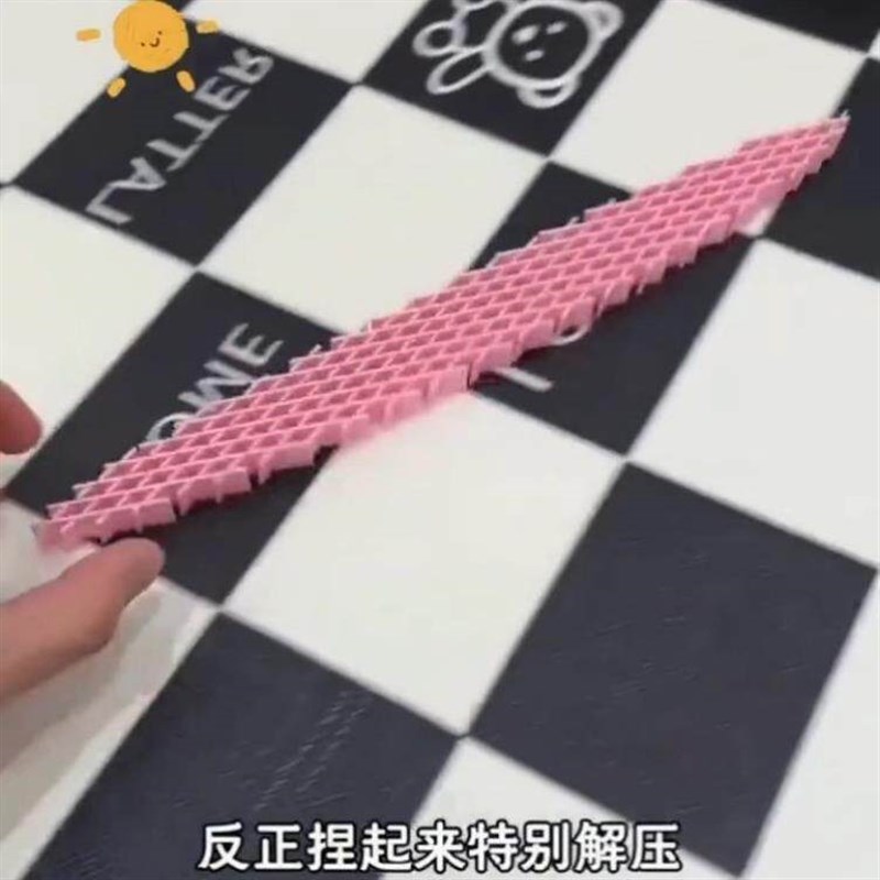 速发抓不住的玩具打印弹力网萝卜治愈小玩具创意变形弹力网解压玩