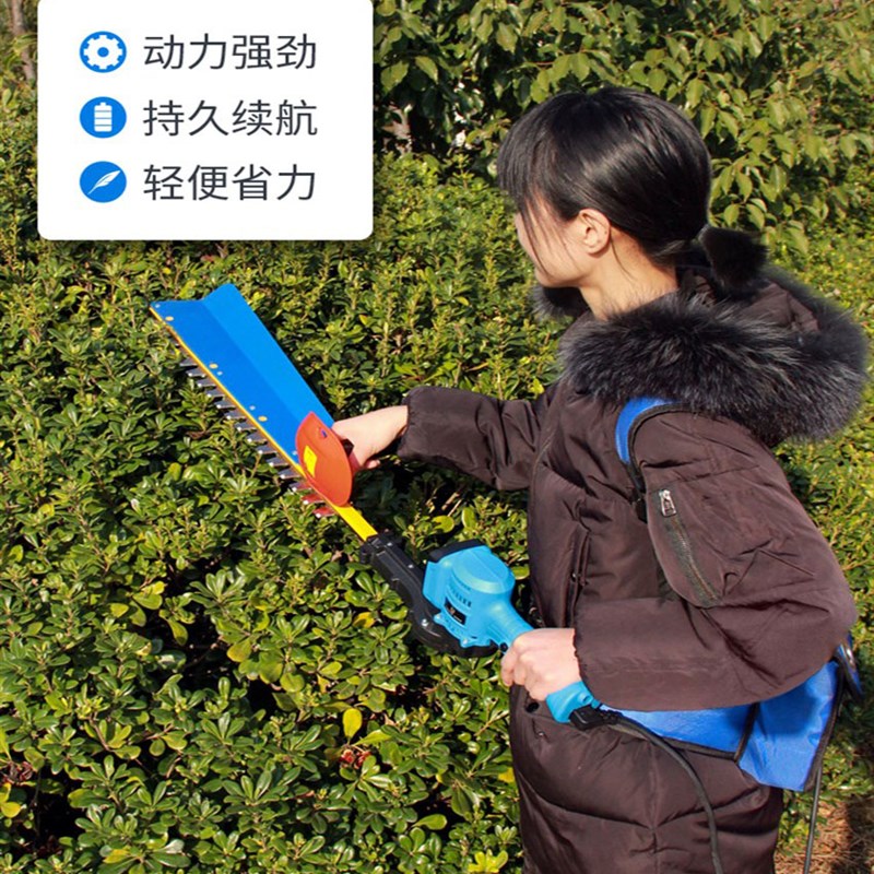 速发茶型电动无刷绿剪机修枝机充电式家用绿化神器小树叶修篱机篱