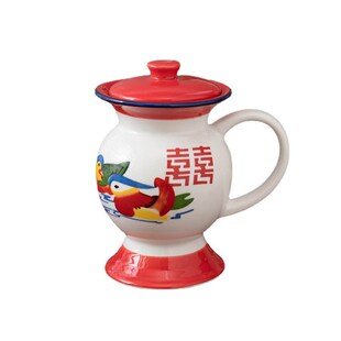 速发痰盂水杯夜壶水杯搞怪创意尿壶杯尿盆水杯陶瓷茶缸子老式怀旧