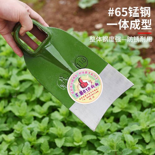 速发加荒轨道钢锄头农用农具户外挖土柄厚开山种菜挖笋挖地长开全