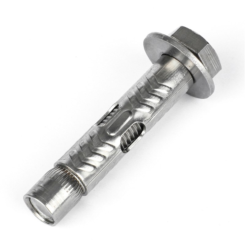 304不锈钢外六角内膨胀螺丝加长管拉爆内置式膨胀螺栓M6M8M10盒装