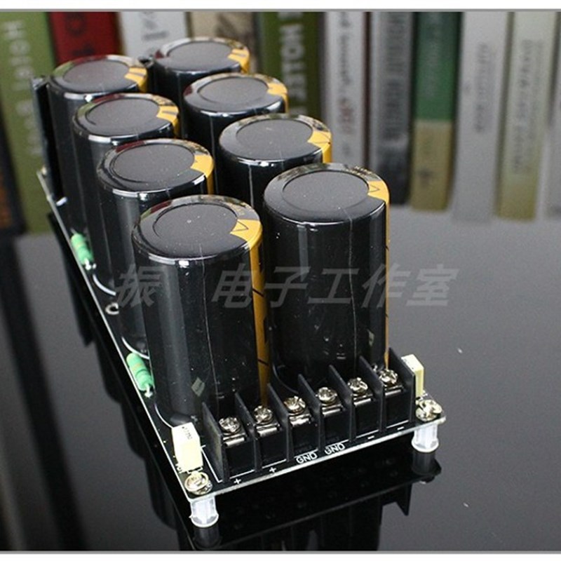 成品板 依那15000UF63V 8电容焊式肖特基整流滤波电源板