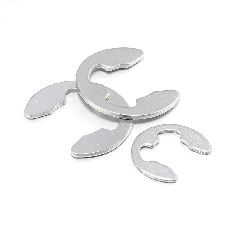 【1.2-15mm】304不锈钢GB896轴用开口挡圈e型卡簧E型卡环扣圈