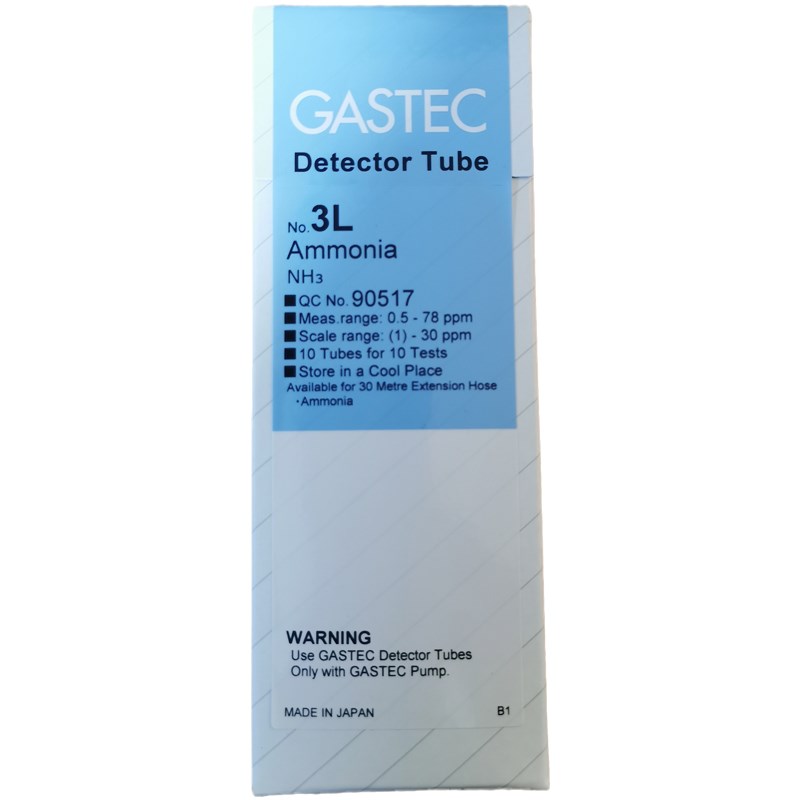 GASTEC氨气检测管3H/M/L/z3La/CG臭味气体快速测试NH3检知管
