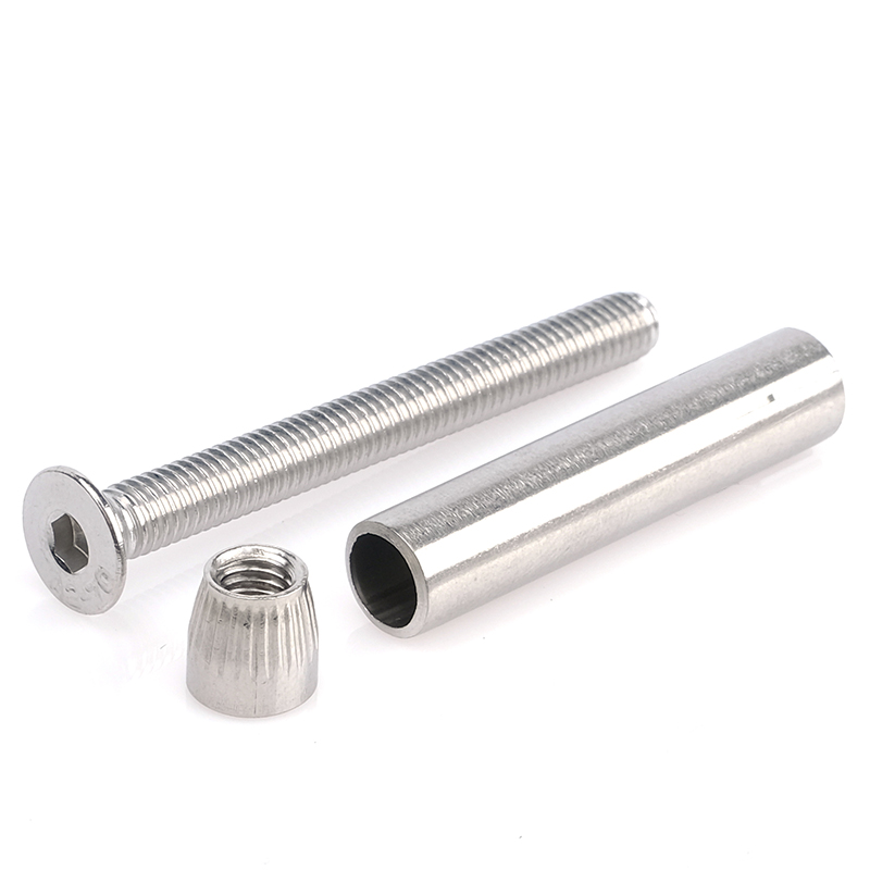 304不锈钢内置式膨胀螺丝沉头内六角内膨胀螺栓拉爆m6m8m10*60/80