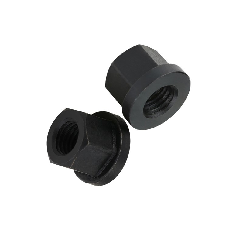 加厚带垫片螺母法兰面螺冒压板螺丝母带介螺帽M8M10M12M14M16-M36