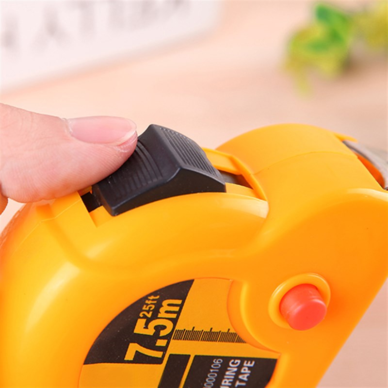 精工卷尺3米5米不锈钢高精度钢卷尺鲁班高档尺子盒尺7.5米10米尺