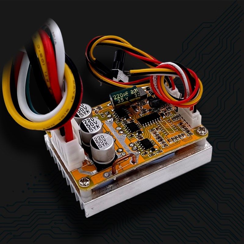 BLDC有感无感直流无刷电机调速驱动器 无刷直流无极调速板正反转